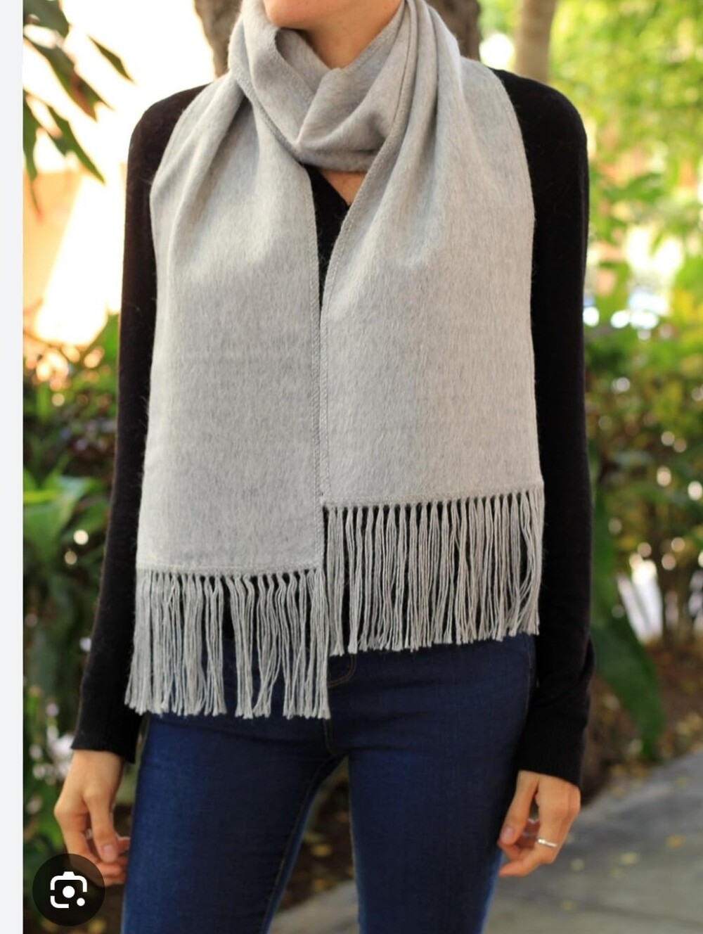 TINKUY Scarf 100% Alpaca Wool NWT  72”x9”